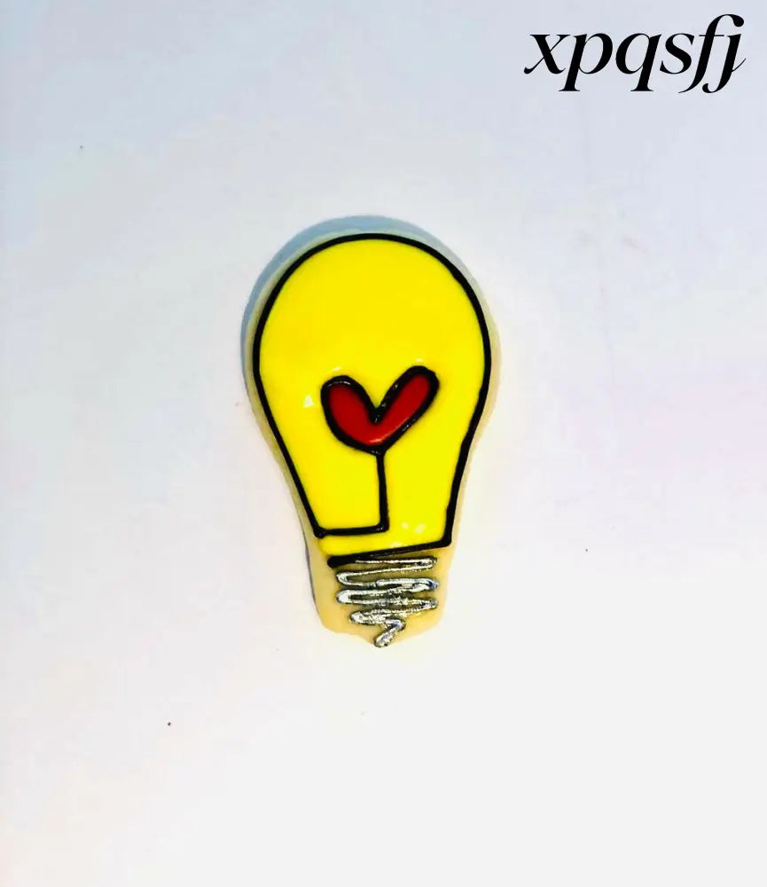 Lightbulb with Heart Cookie Cutter - USA Made - Cookie Cutters