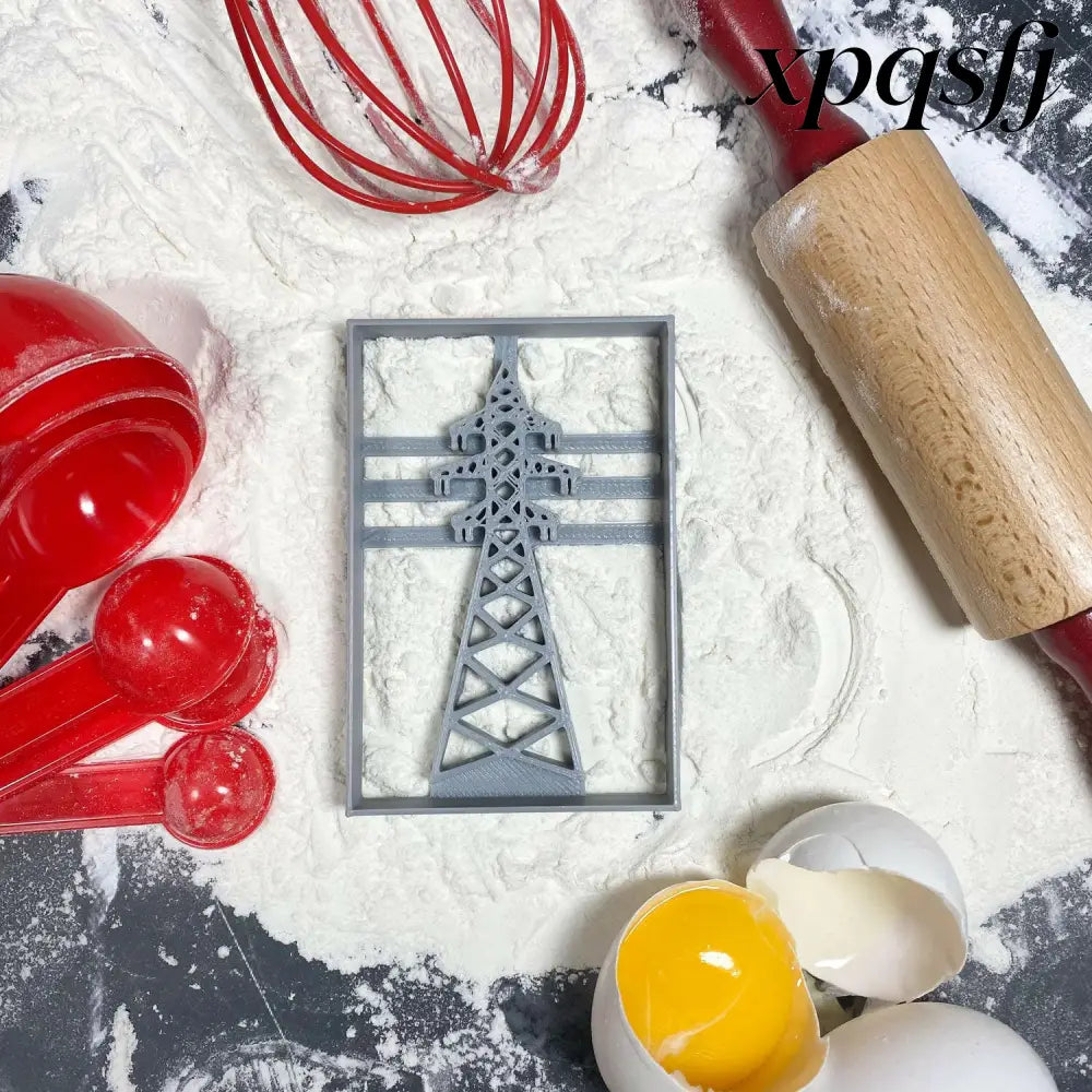Transmission Tower Cookie Cutter-USA Made - Cookie Cutters