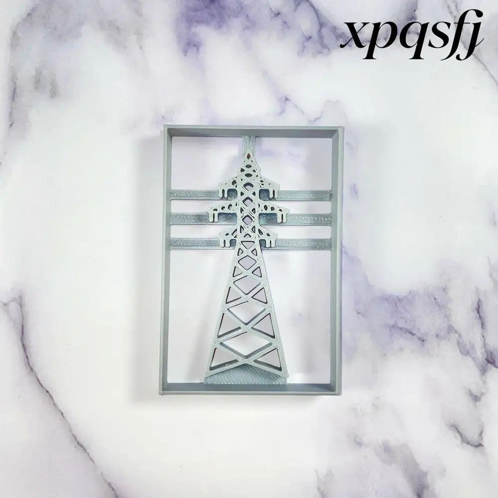 Transmission Tower Cookie Cutter-USA Made - Cookie Cutters